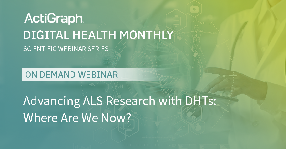 Data Health Monthly: ALS