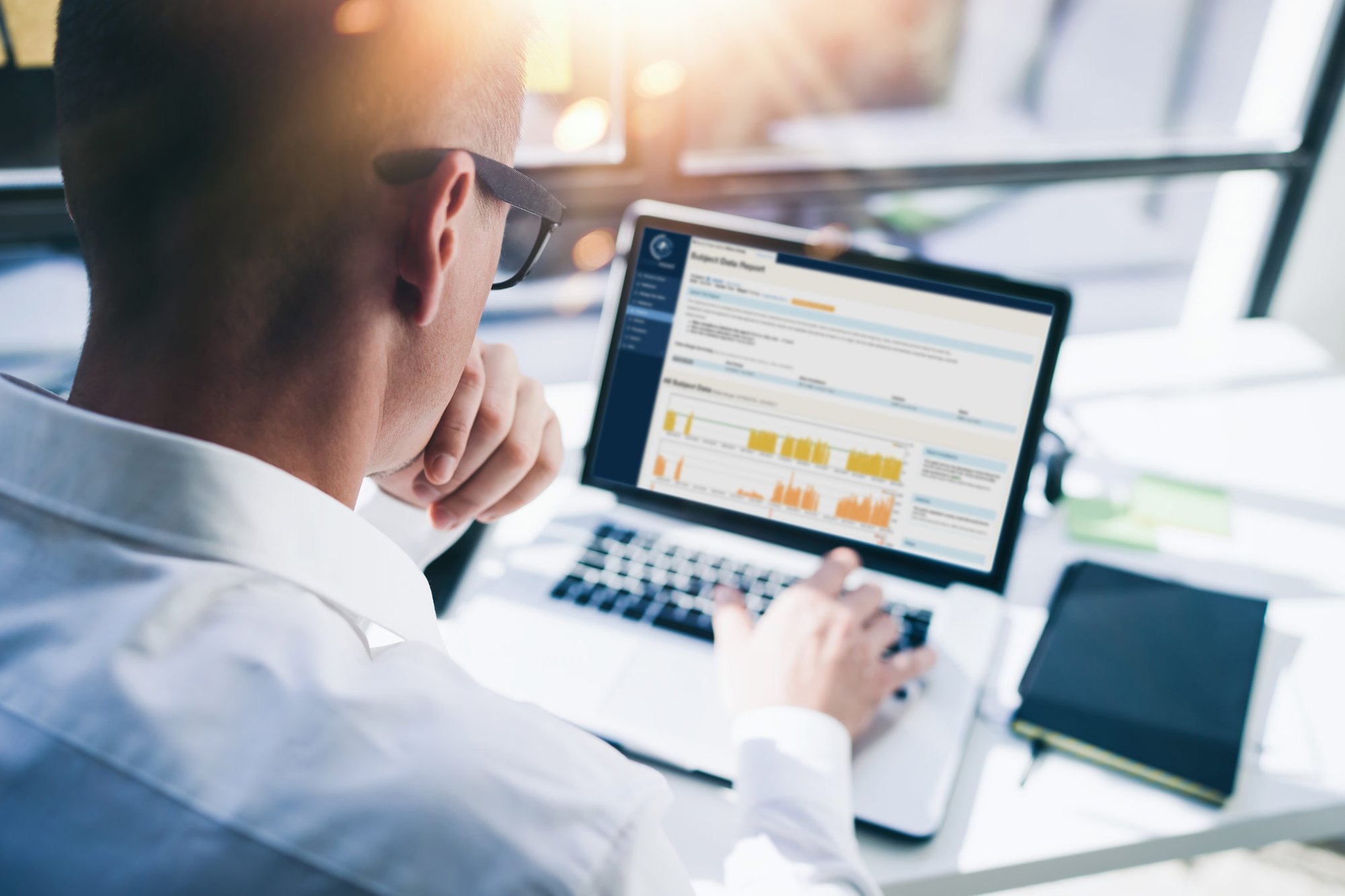 Researcher Using CentrePoint® Platform Researcher Using CentrePoint® Platform